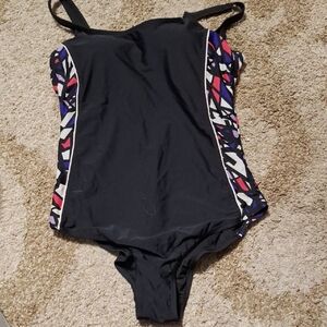 Catalina Black and Colorful Kids Bodysuit